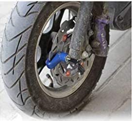 Canopus Motorcycle Bicycle Security Wheel Disc Brake Lock Bike Anti-Theft (Gold)